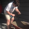 Dustin Tells Caleb To Clean Wheelbarrow