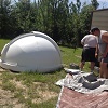 Rod & Chuck Are Preparing The Dome